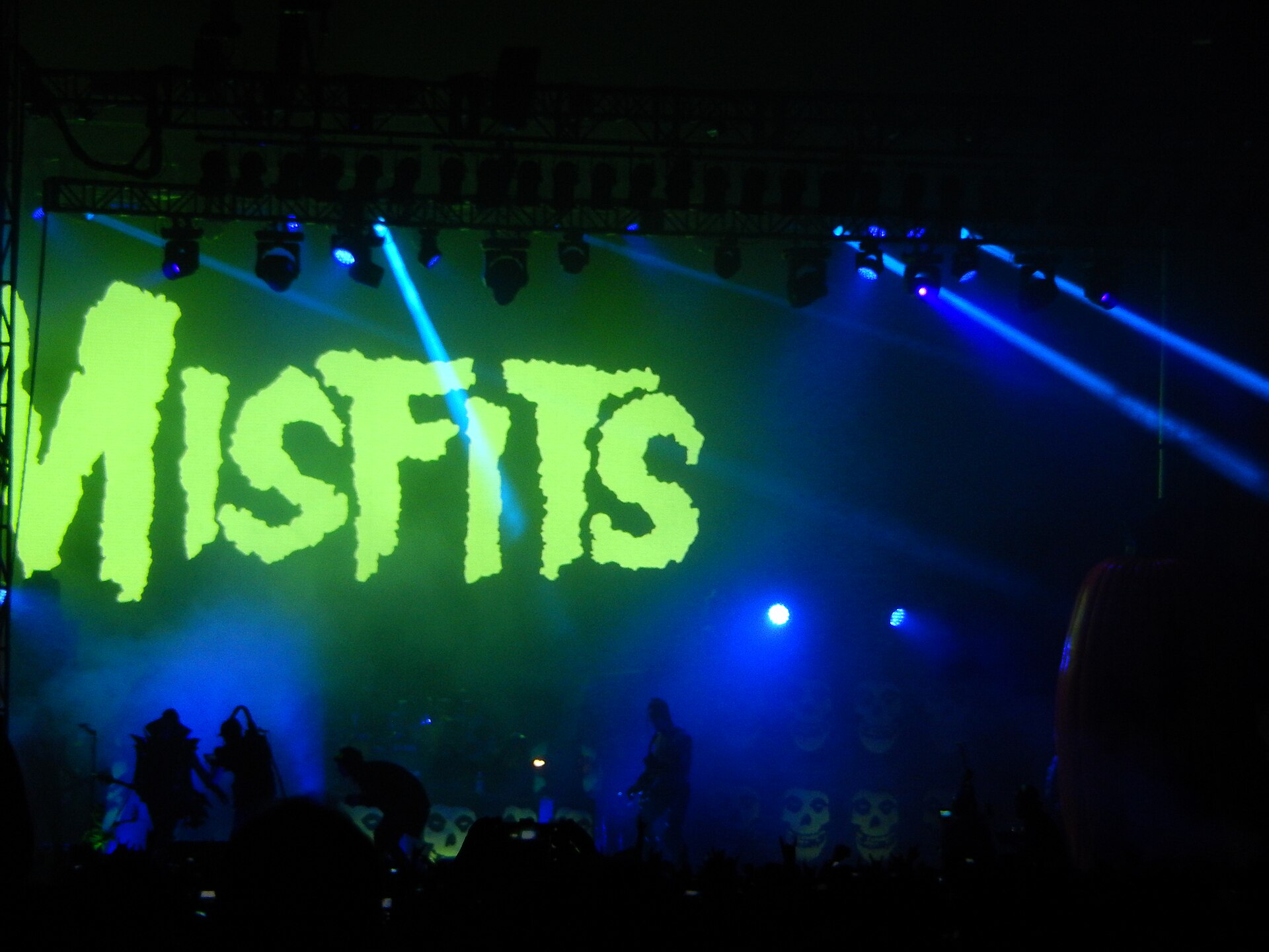 The Original Misfits แสดงสดที่ Riot Fest Chicago ปี 2016