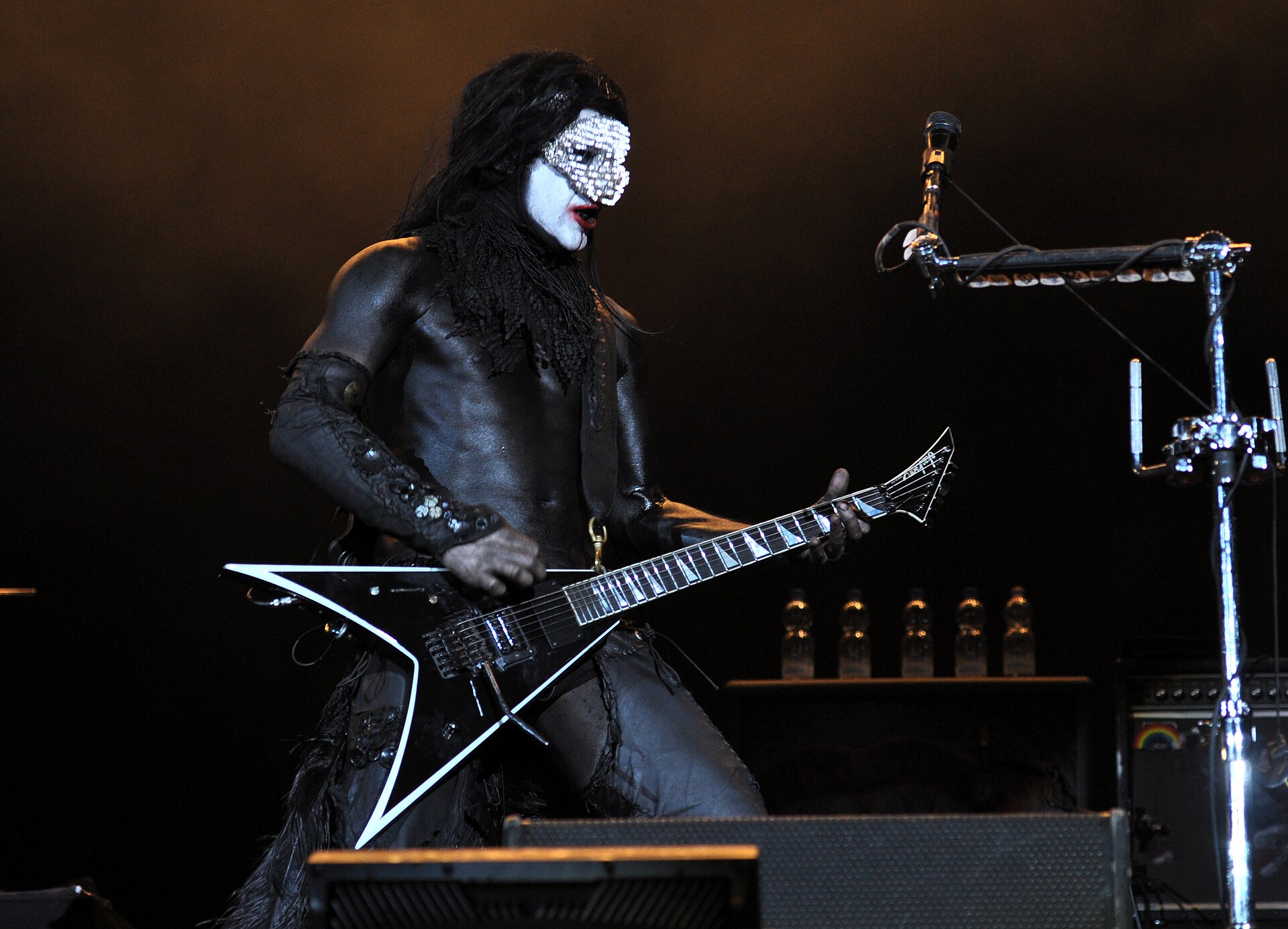 Wes Borland บนเวที Rock am Ring ปี 2013